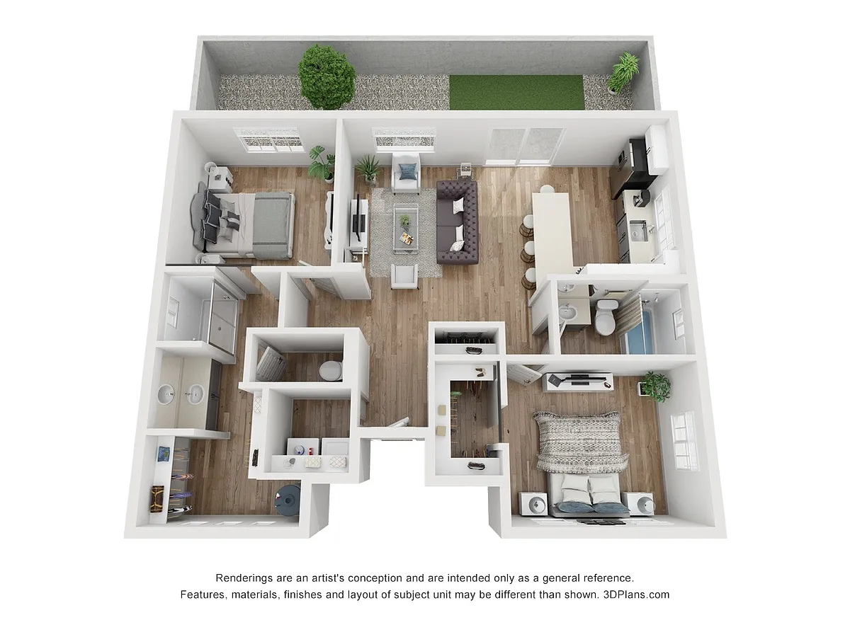 Floor plan White Oak
