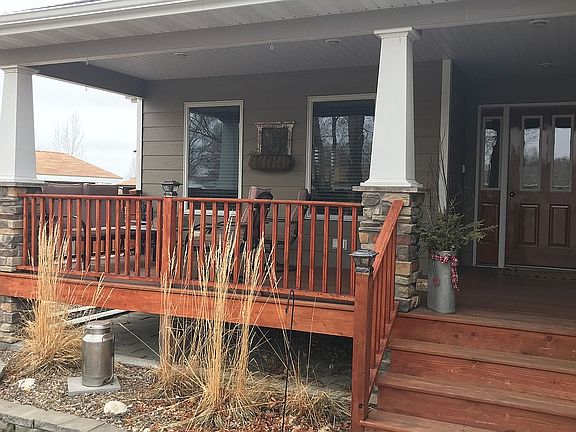 Covered front porch