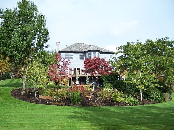 House from backyard