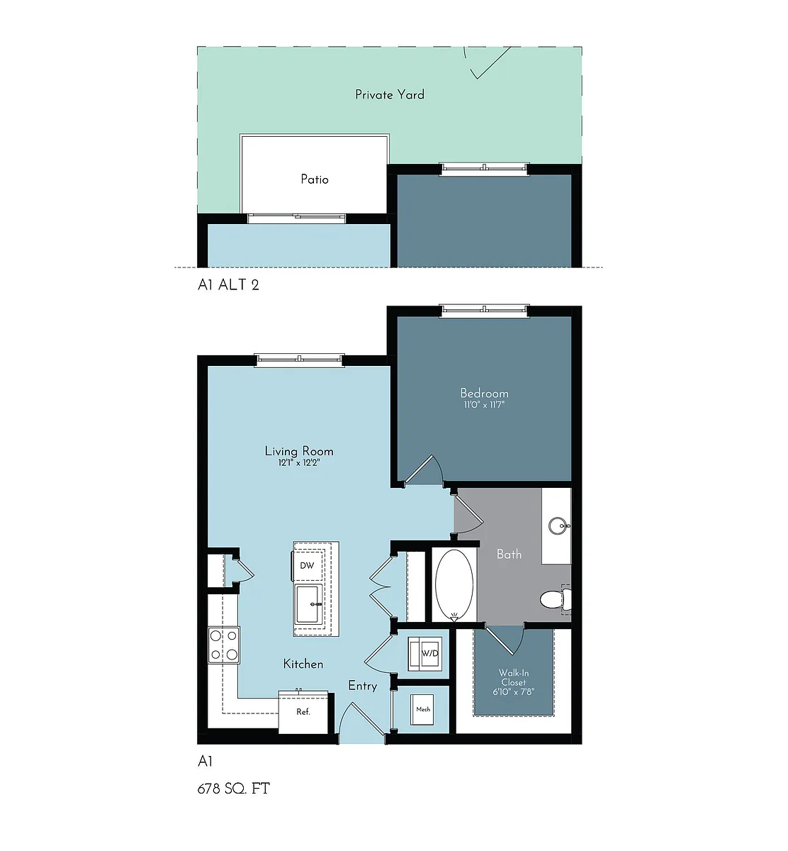 Floor plan A1