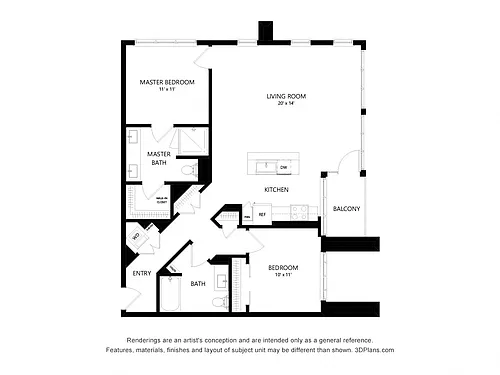 Floor plan HARBOR B8A
