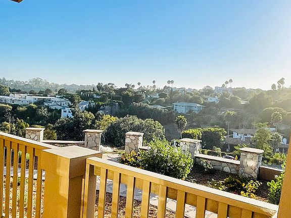 view from entrance balcony