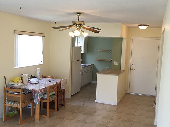 Dining and kitchen area