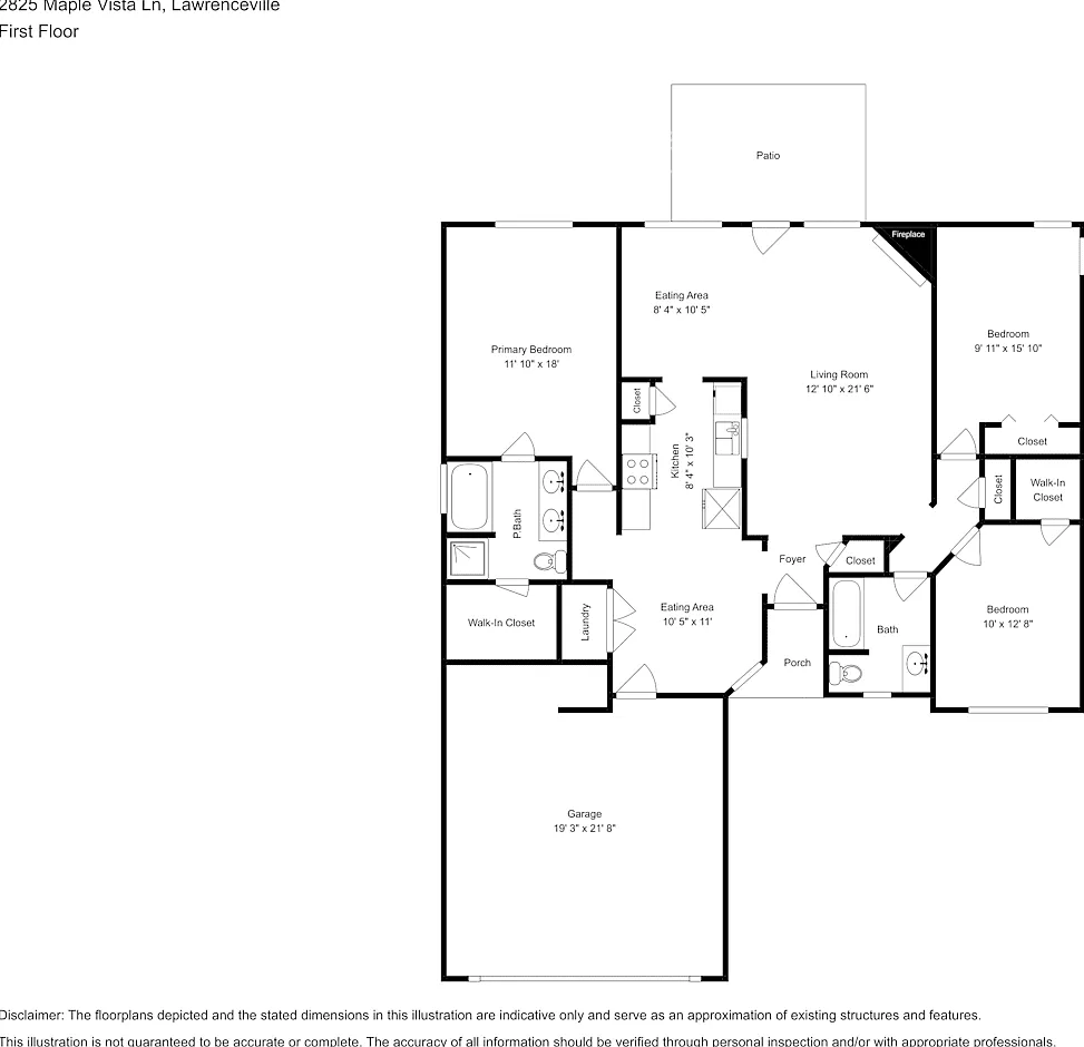 2825 Maple Vista Ln Lawrenceville, GA 30044 — Photo 2
