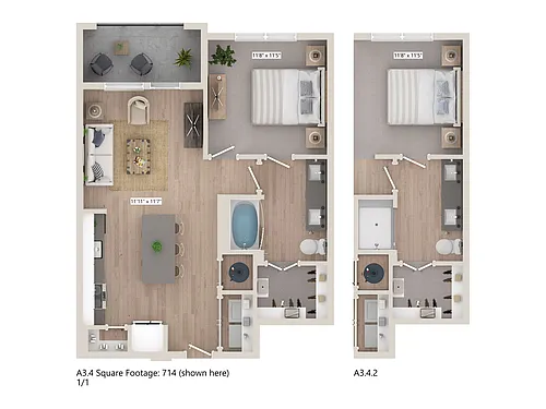 Floor plan A342