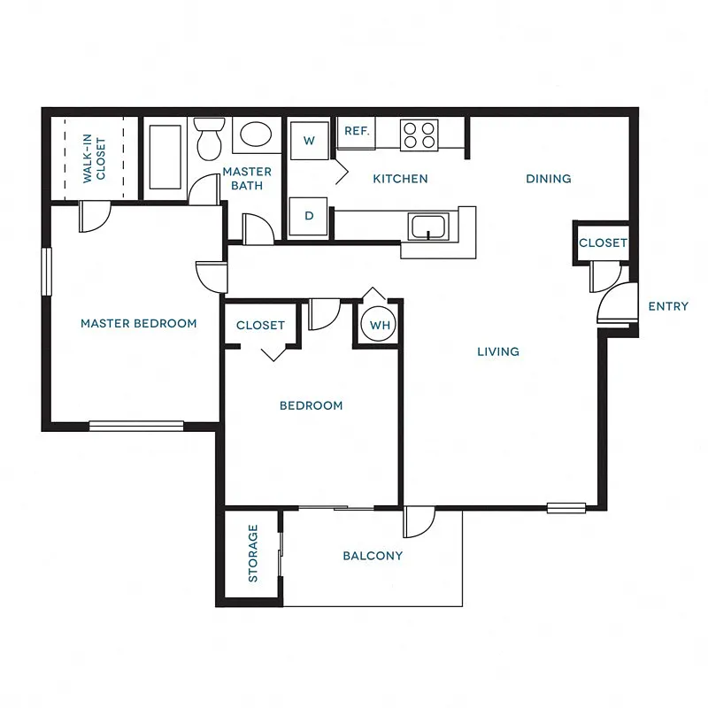 Floor plan Oak