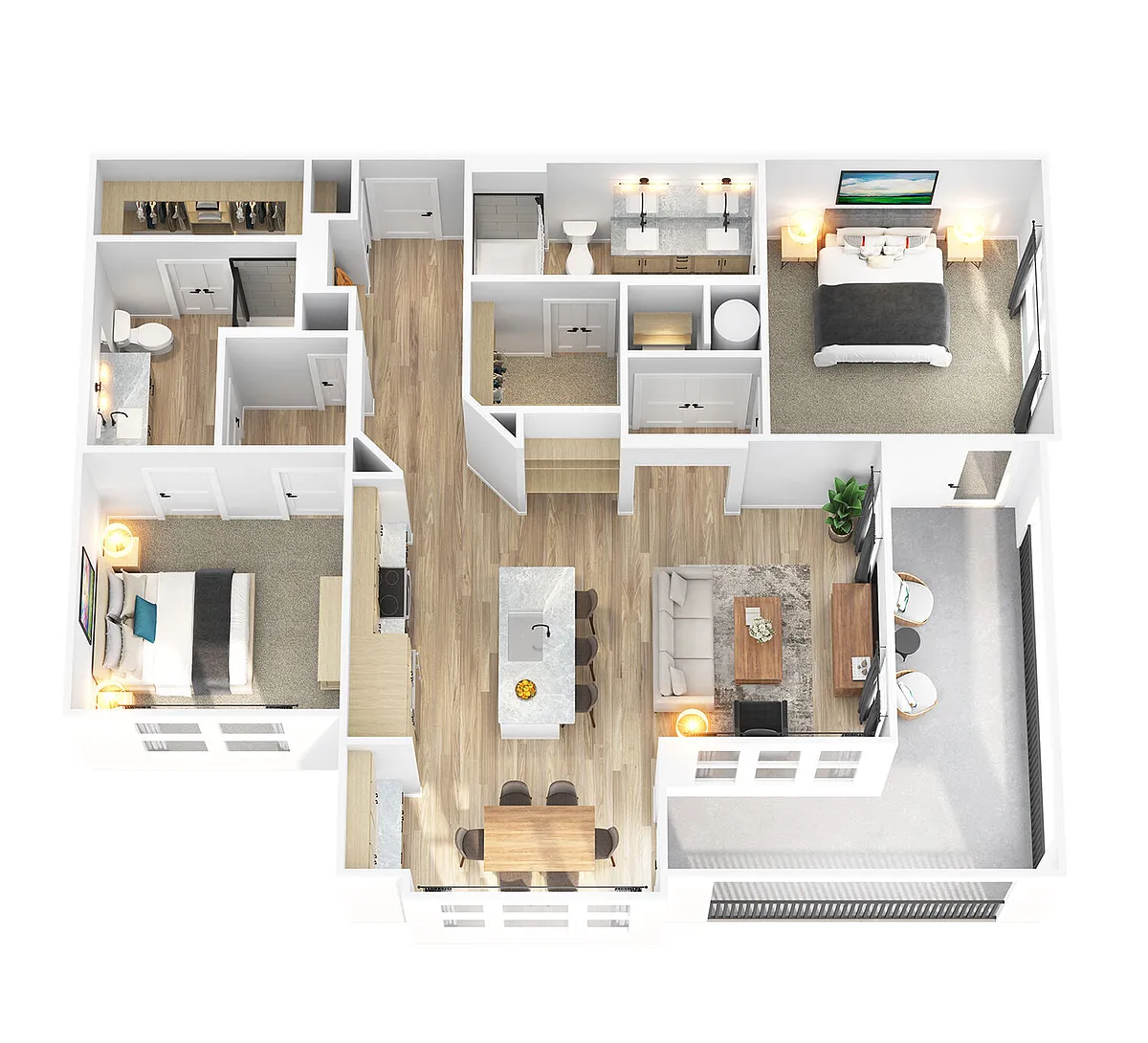 Floor plan B4