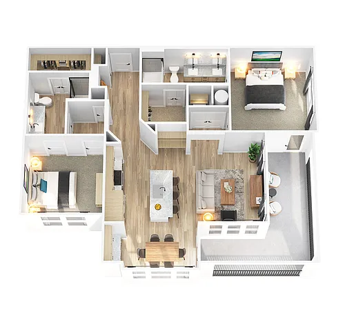 Floor plan B4