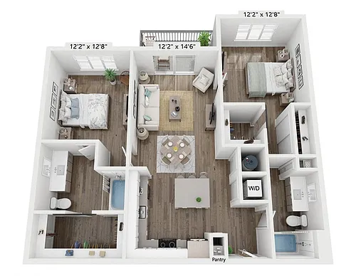 Floor plan B6