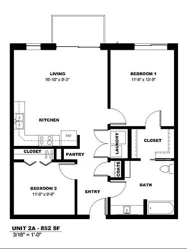 Floor plan 2A