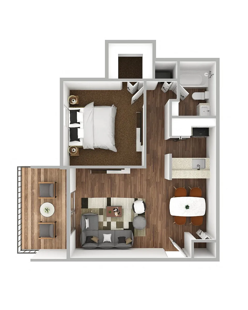 Floor plan Linville