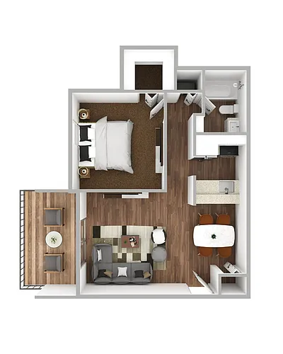 Floor plan Linville