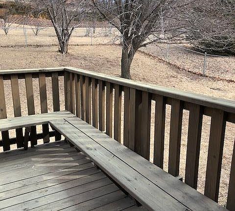 Back deck seating
