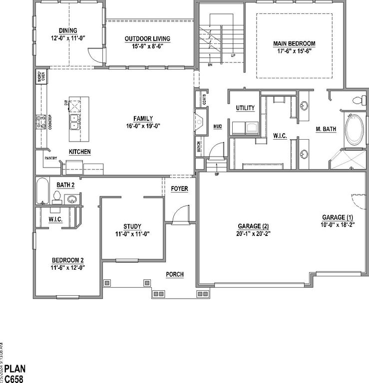 Plan C658 Plan, RainDance National 60/70