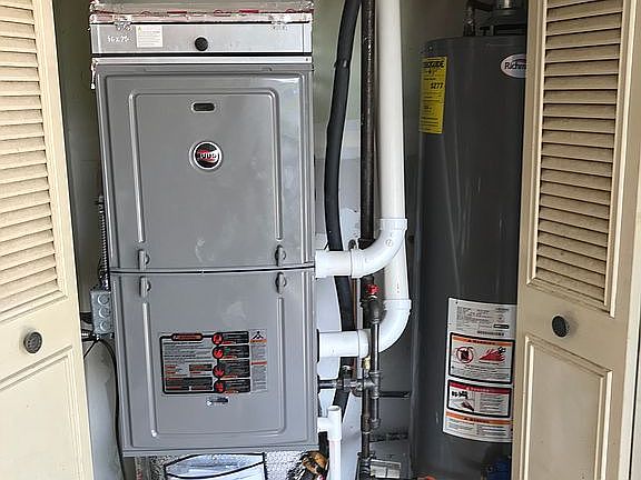 new furnace and water heater