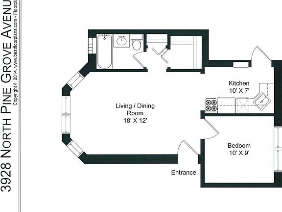5th image of 3920 N Pine Grove Ave #3F