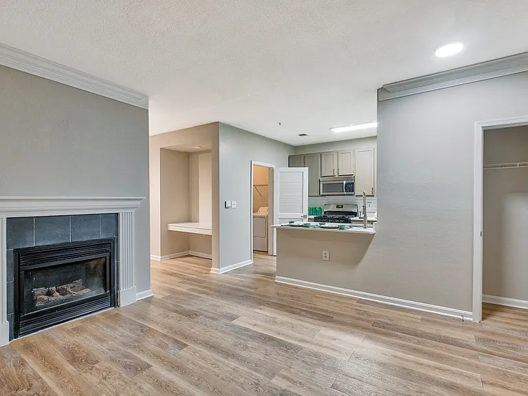 Select homes include a gas fireplace