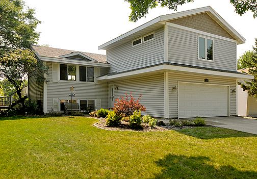 Wonderful patio space and landscaping greets you when entering the front door