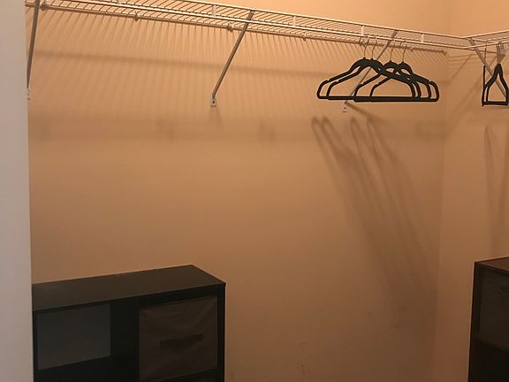 Master walk-in closet