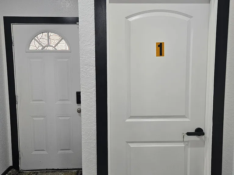 Secure access to room 1