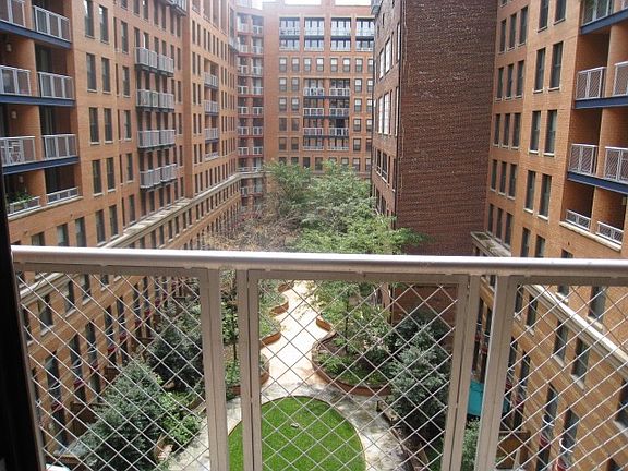 Courtyard view from balcony II