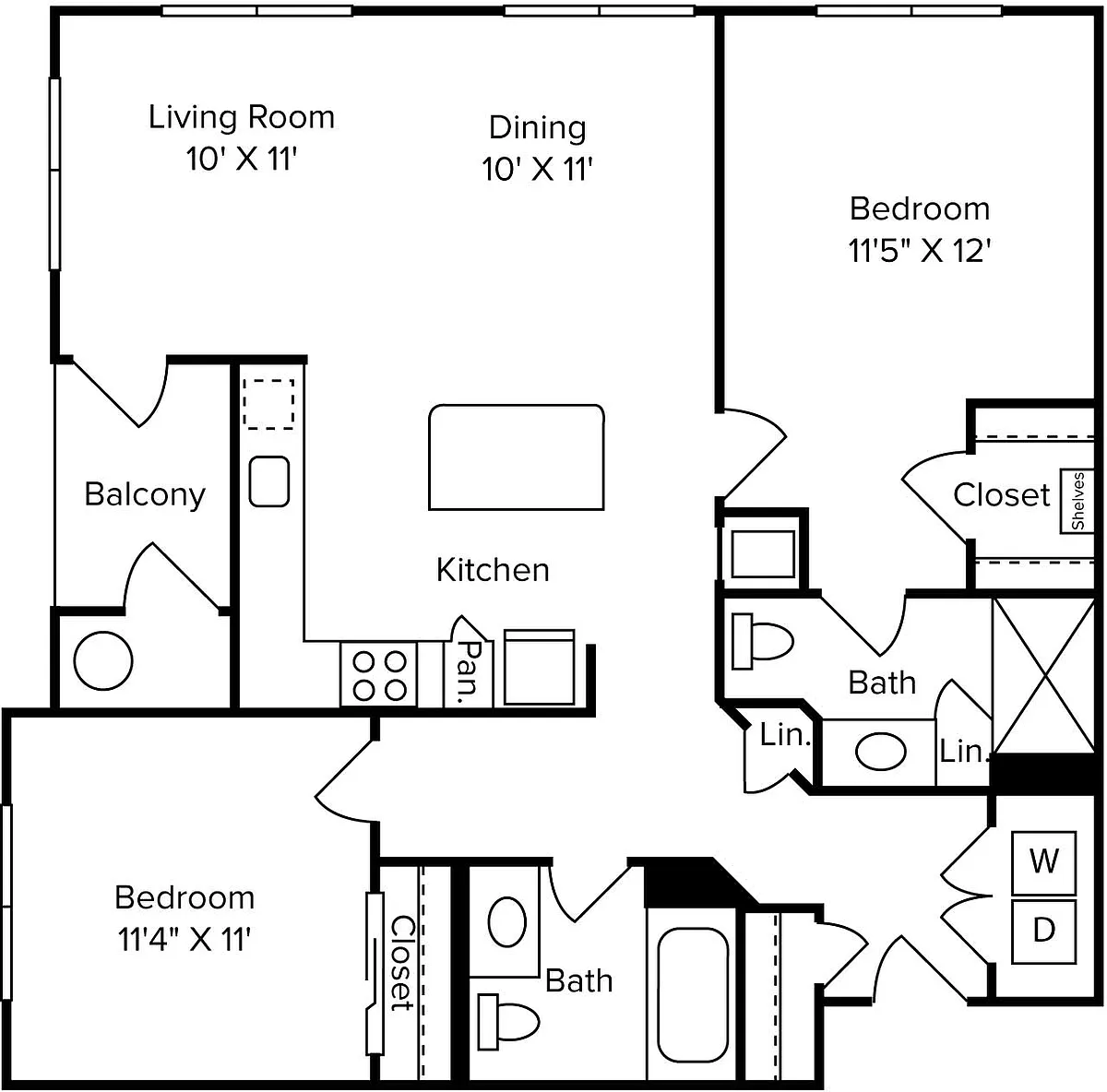 Floor plan B9A