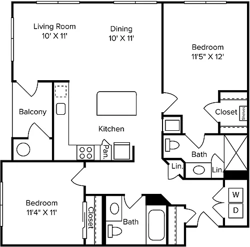 Floor plan B9A