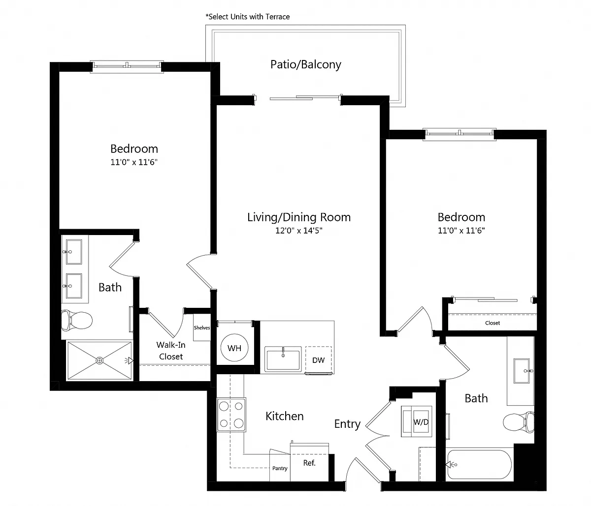 Floor plan B2