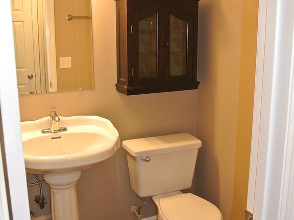 half bath downstairs