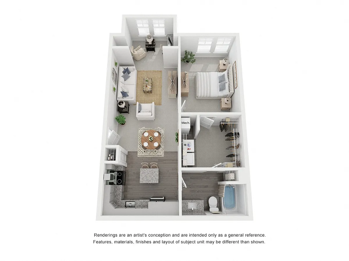 Floor plan Serenity Office