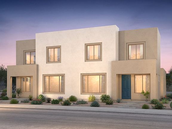 The Ocotillo home has the option for a contemporary or traditional exterior designs with modern colo