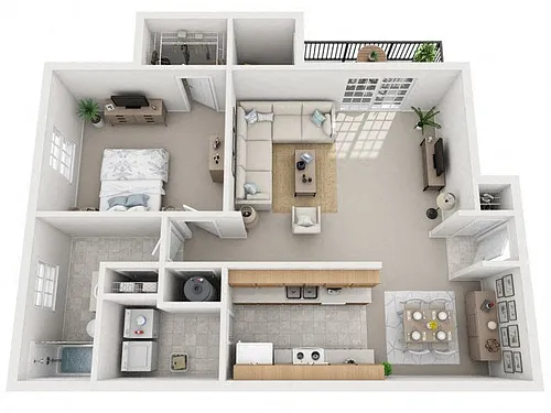 Floor plan Coral