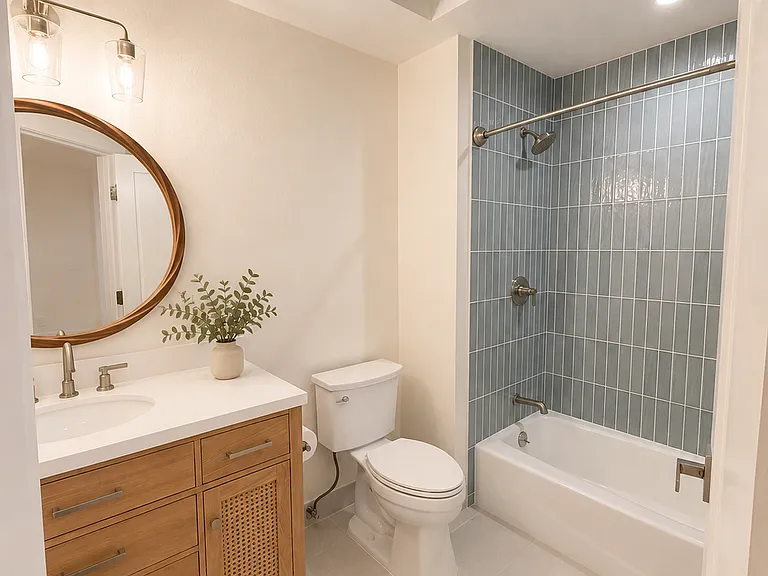 Bedroom 2 en-suite bathroom