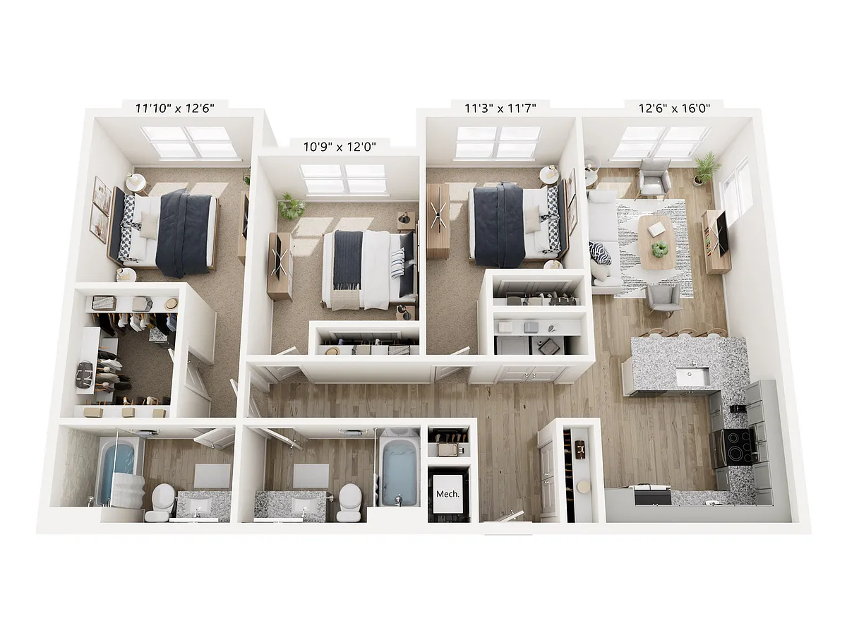 Floor plan C1