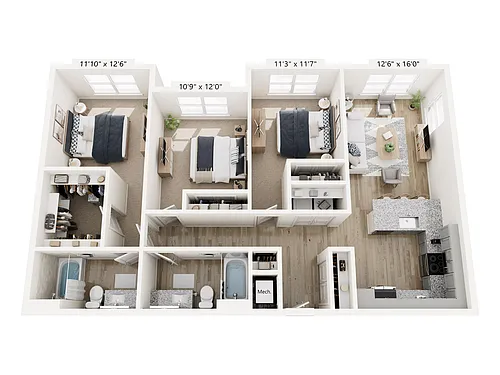 Floor plan C1