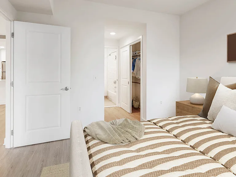 Bedroom with Hard Surface Flooring