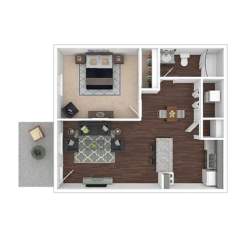 Floor plan A1 Spruce