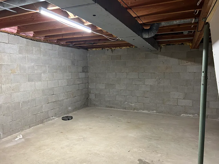 Storage in the basement