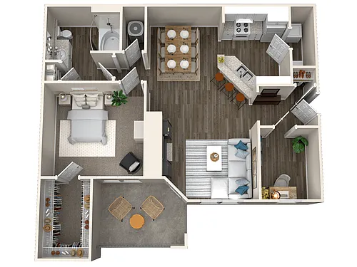 Floor plan A6 Den