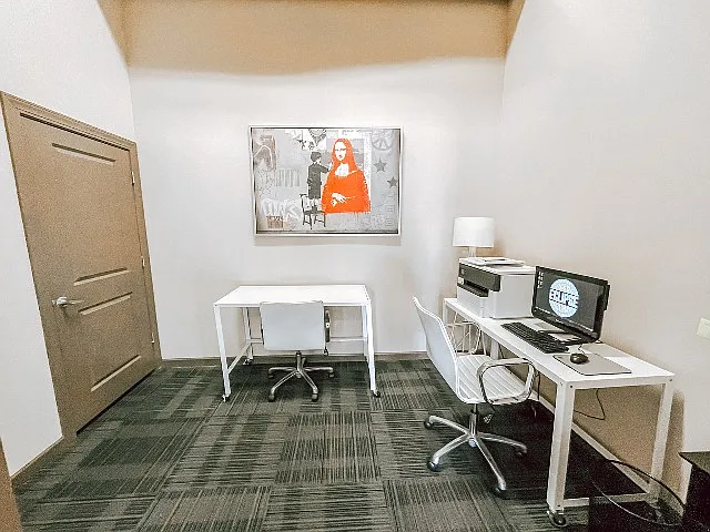 Printing Station in the Lounge