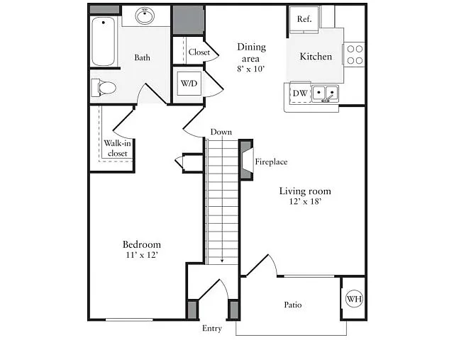Floor plan 825
