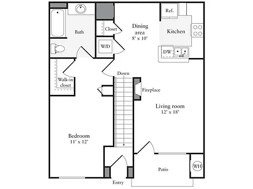 Floor plan 825