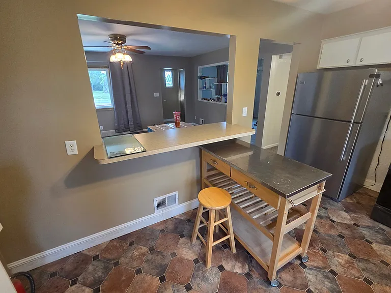 Pass through kitchen window