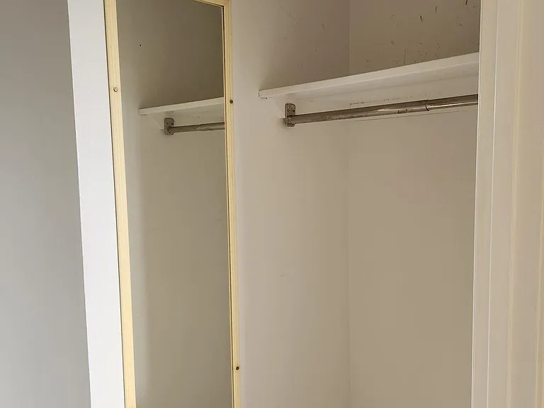 Second bedroom walk-in closet