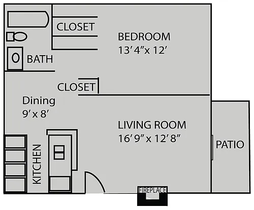 Floor plan B1 Bay