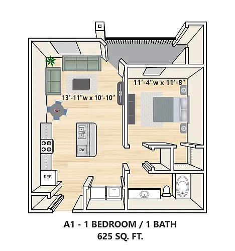 Floor plan A1
