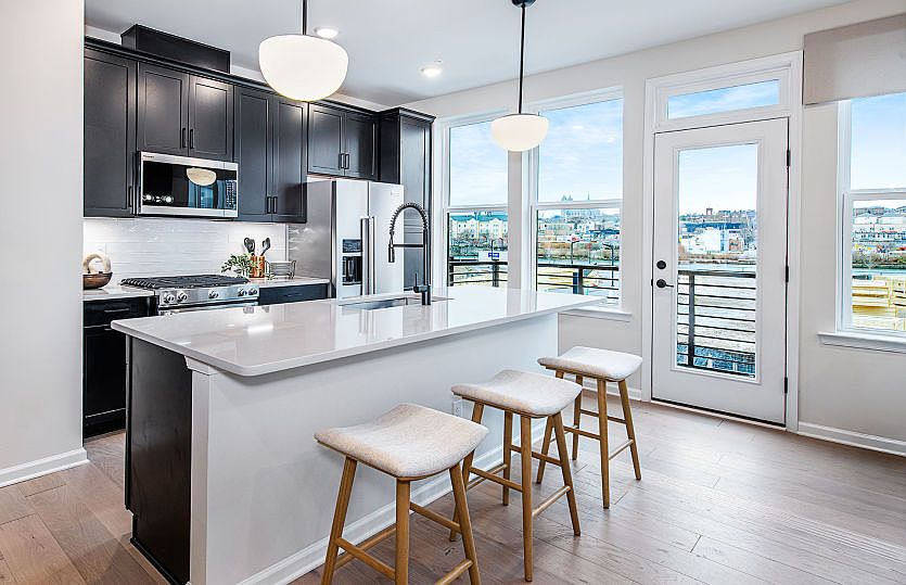 Bright spacious kitchen