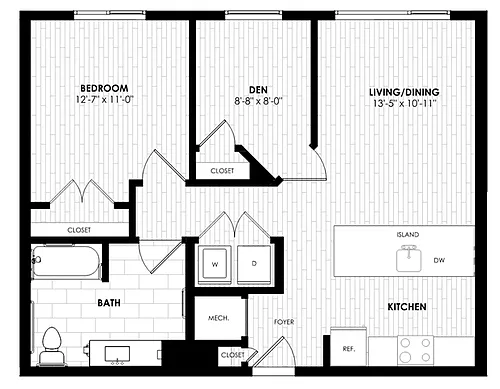 Floor plan 1EHC