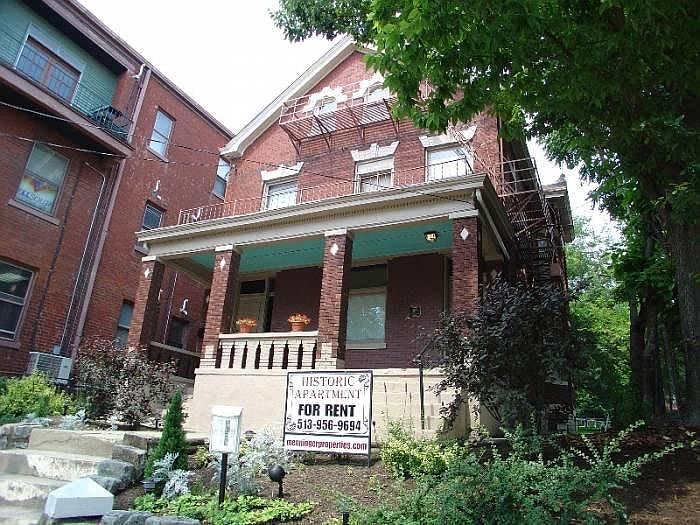 front of building