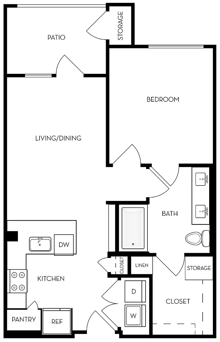 Floor plan A13
